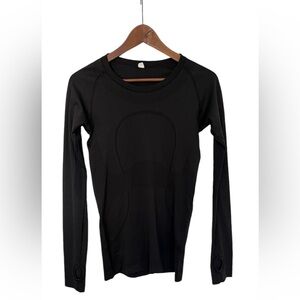 Lululemon Swiftly Tech Long-Sleeve Shirt - Black - 6